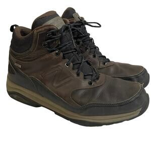 New Balance Men’s Brown Trail High Top Work Hiking Boots Size 13